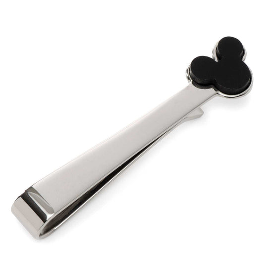 Disney Mickey Mouse Onyx Stainless Steel Tie Bar - Cufflinks.com - Flyclothing LLC