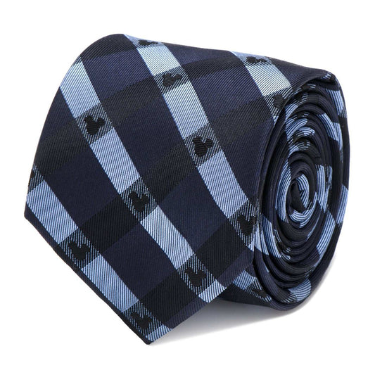 Disney Mickey Mouse Blue Plaid Tie - Cufflinks.com - Flyclothing LLC