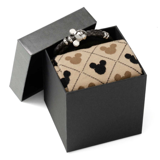Disney Mickey Mouse Silhouette Sock and Bracelet Gift Set - Cufflinks.com - Flyclothing LLC