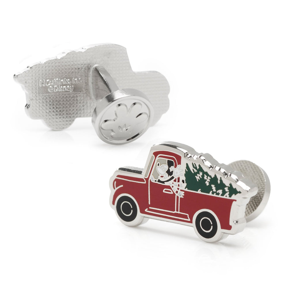 Disney Mickey Mouse Holiday Truck Cufflinks - Cufflinks.com - Flyclothing LLC