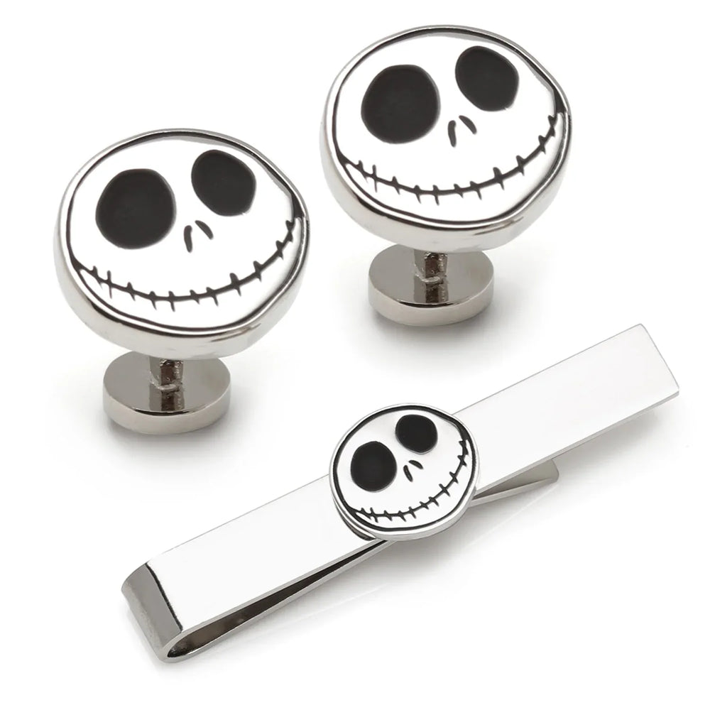 Disney The Nightmare Before Christmas Cufflinks and Tie Bar Gift Set - Cufflinks.com - Flyclothing LLC