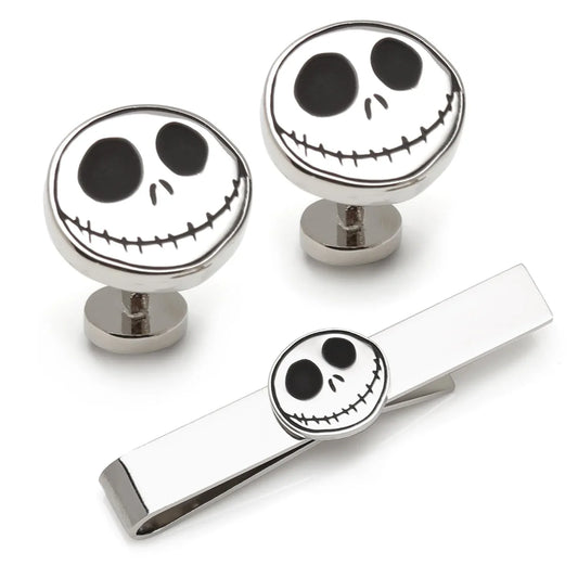 Disney The Nightmare Before Christmas Cufflinks and Tie Bar Gift Set - Cufflinks.com - Flyclothing LLC