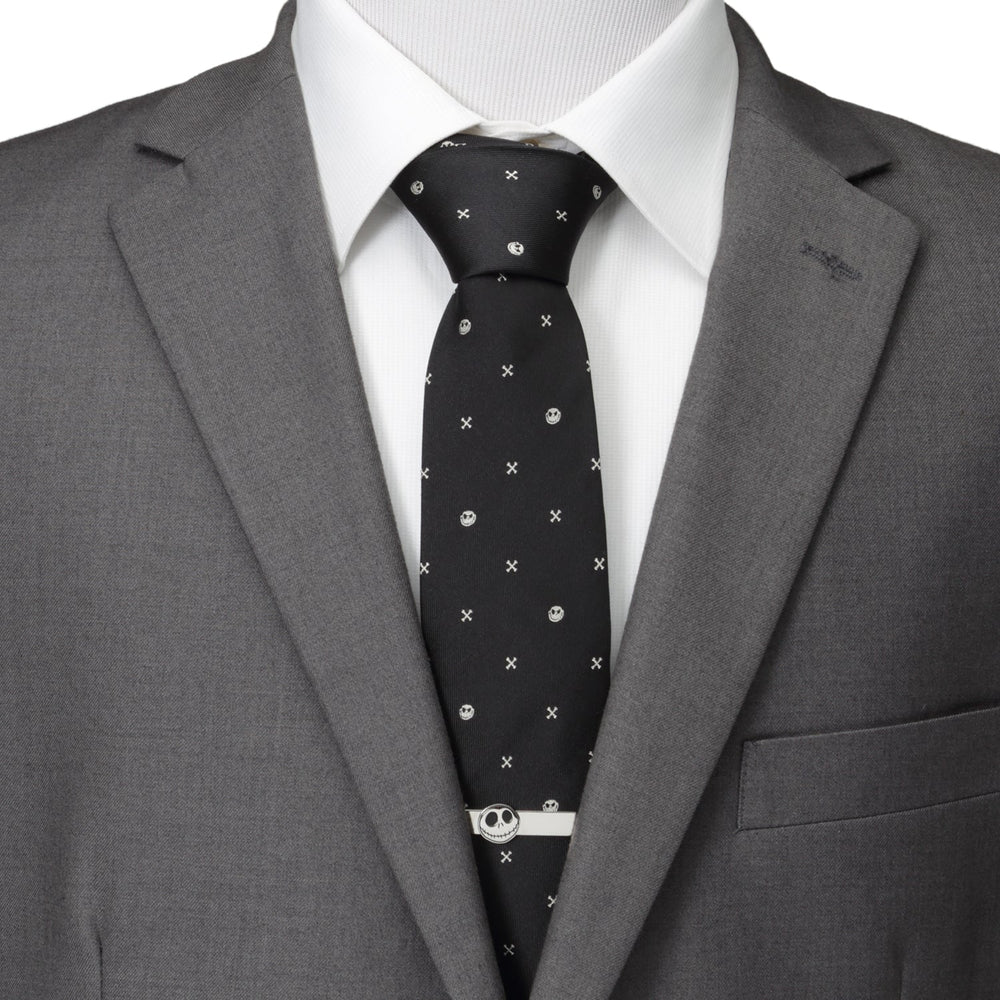 Disney The Nightmare Before Christmas Jack Skellington Black Men's Tie - Cufflinks.com - Flyclothing LLC