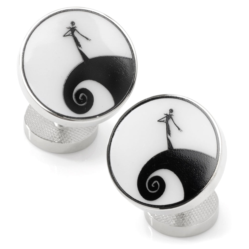 Disney The Nightmare Before Christmas Jack Skellington Mountain Cufflinks - Cufflinks.com - Flyclothing LLC
