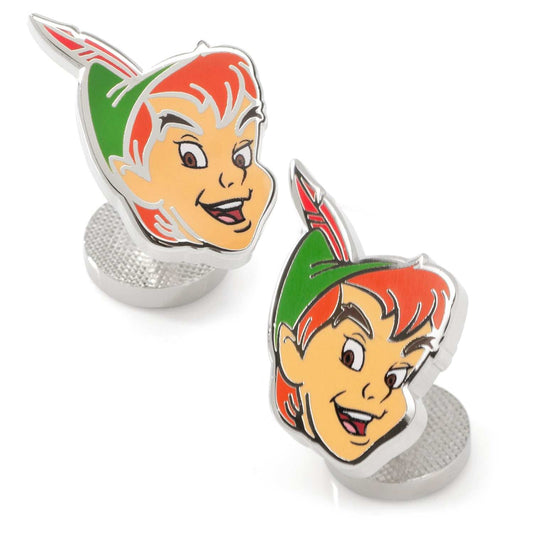 Disney Peter Pan Cufflinks - Cufflinks.com - Flyclothing LLC