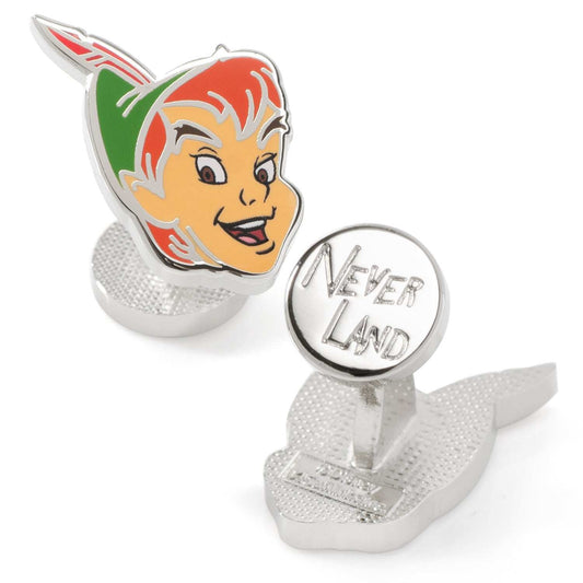 Disney Peter Pan Cufflinks - Cufflinks.com - Flyclothing LLC