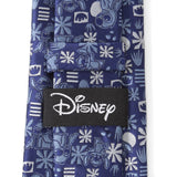 Disney Lilo & Stitch Blue Tropical Men's Tie