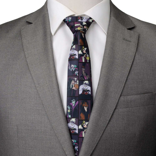 Disney Villains Dark Pattern Men's Tie - Cufflinks.com - Flyclothing LLC