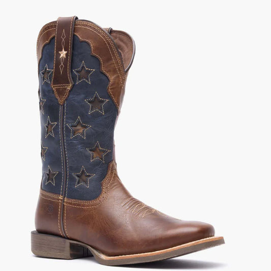 Durango® Lady Rebel Pro Women's Vintage Flag Western Boot - Durango - Flyclothing LLC
