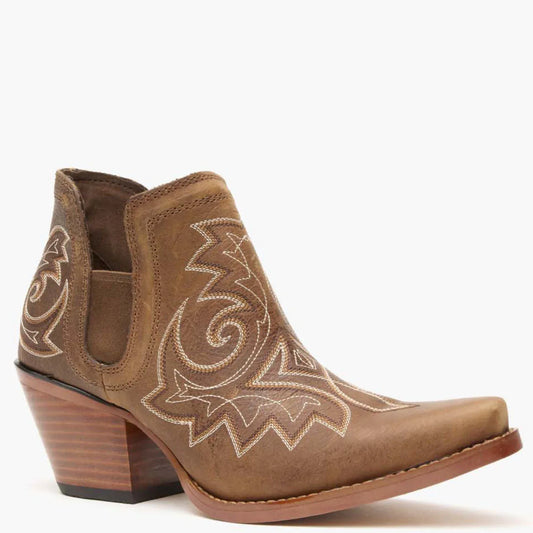 Crush by Durango® Women's Coffee Brown Western Fashion Bootie - Durango - Flyclothing LLC