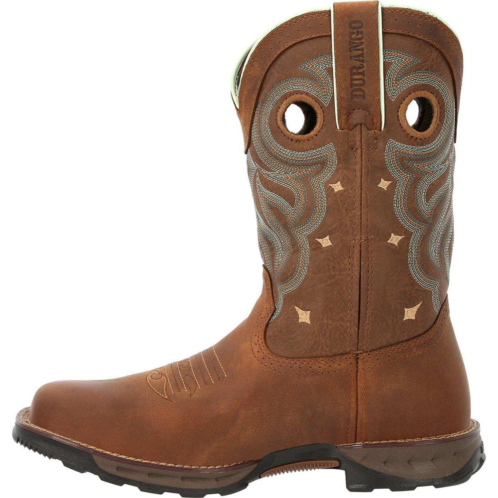 Durango Maverick Women's Steel Toe Waterproof Western Work Boot - Durango - Flyclothing LLC