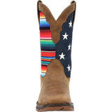 Lady Rebel by Durango® Women's Dusty Brown Serape Flag Western Boot - Durango - Flyclothing LLC