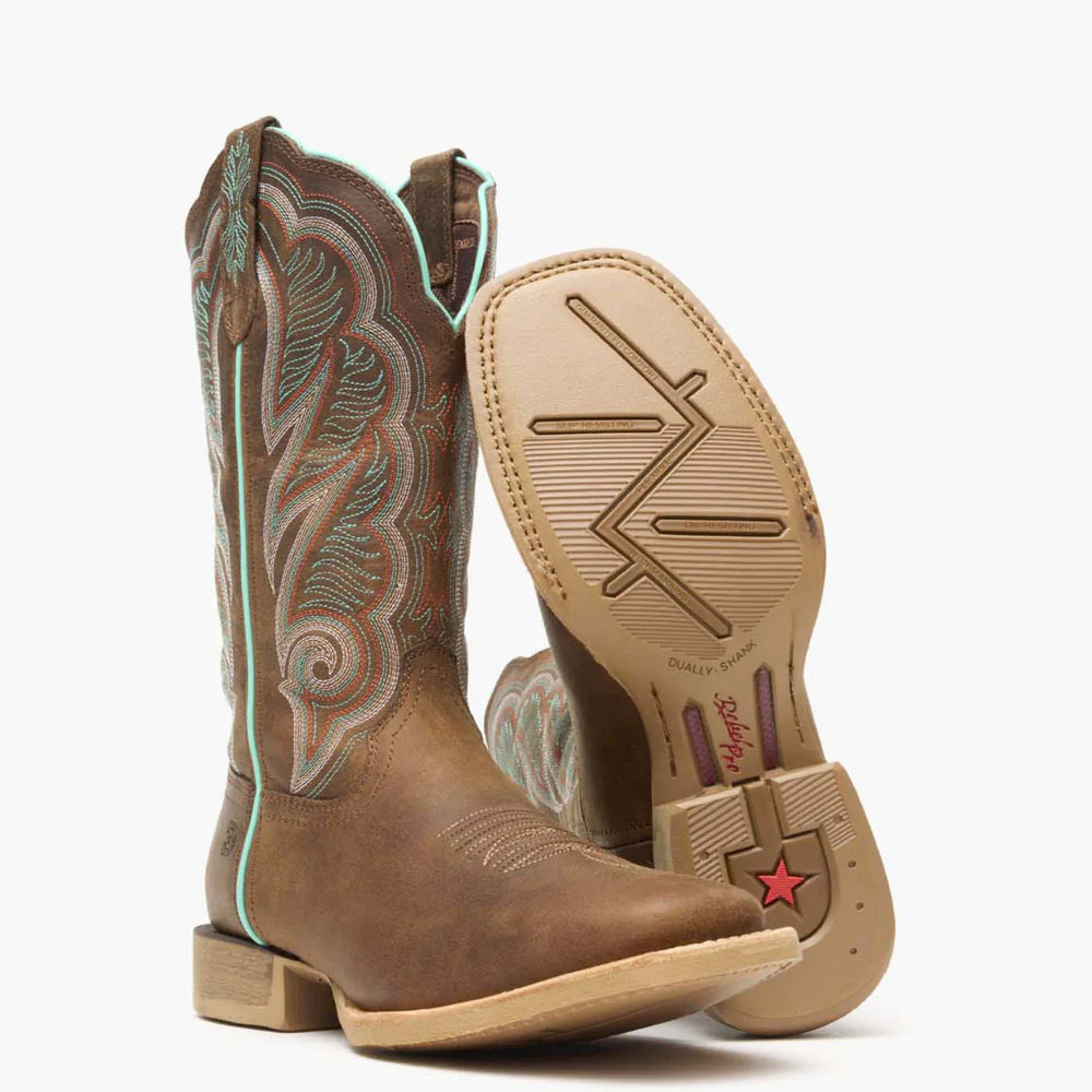 Durango® Lady Rebel Pro Womens Juniper Brown Western Boot - Durango - Flyclothing LLC