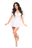 Daisy Corsets Top Drawer 4 PC Satin Angel Corset Costume - Daisy Corsets - Flyclothing LLC
