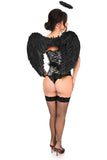 Daisy Corsets Lavish 3 PC Gothic Dark Angel Corset Costume - Daisy Corsets - Flyclothing LLC