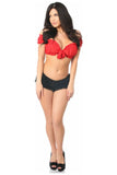 Daisy Corsets Red Peasant Top - Daisy Corsets - Flyclothing LLC