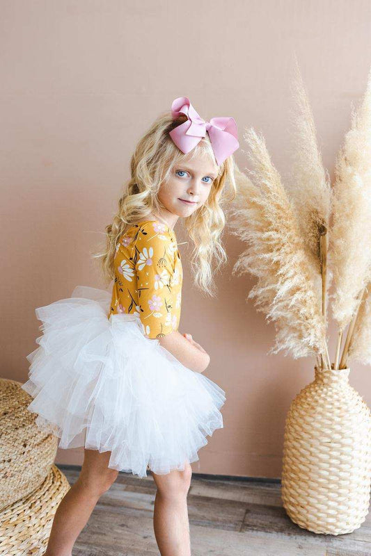 Dandelions in Fall 3/4 Tutu Leotard - Mila & Rose ® - Flyclothing LLC
