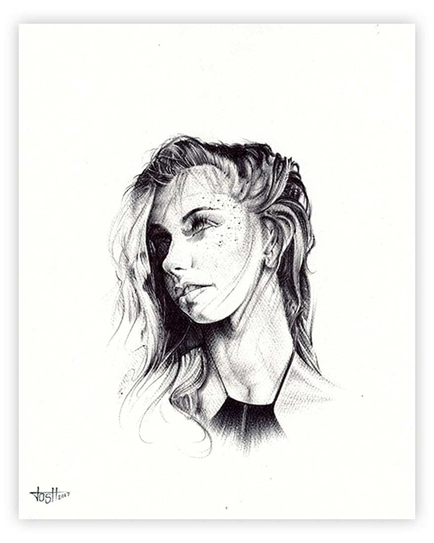 Black Market Art Company Daniele Print - Black Market Art Company - Flyclothing LLC