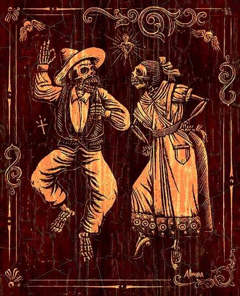 Black Market Art Company Danzantes Print - Black Market Art Company - Flyclothing LLC