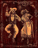 Black Market Art Company Danzantes Print - Black Market Art Company - Flyclothing LLC