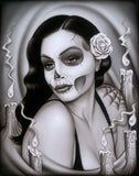 Black Market Art Company Day of the Dead Aria Print - Black Market Art Company - Flyclothing LLC