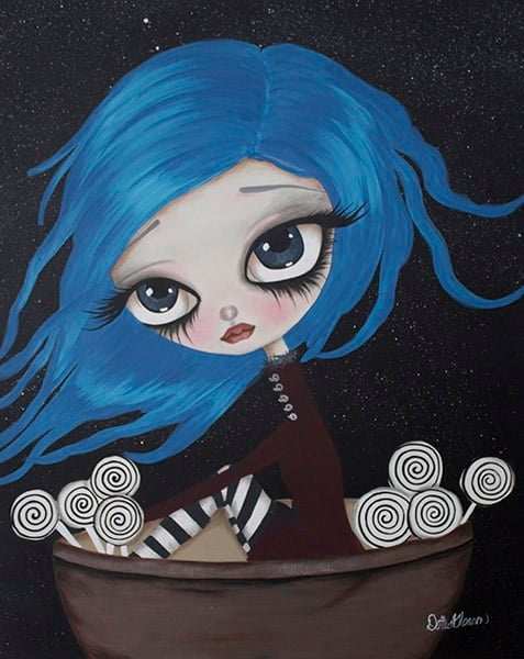 Black Market Art Company Daydreaming & Lollipops Print - Black Market Art Company - Flyclothing LLC