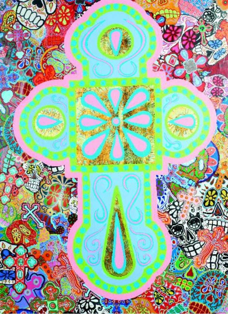 Black Market Art Company Dead Cross Print - Black Market Art Company - Flyclothing LLC