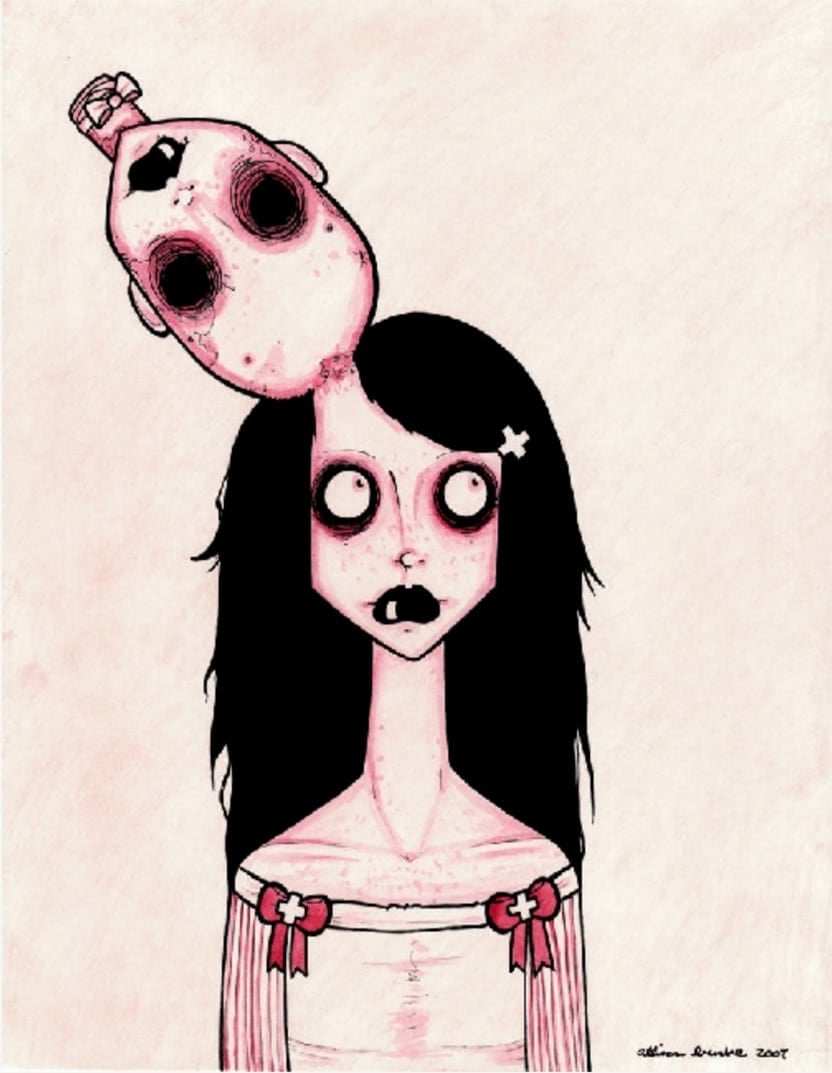 Black Market Art Company Dead Head Print - Black Market Art Company - Flyclothing LLC