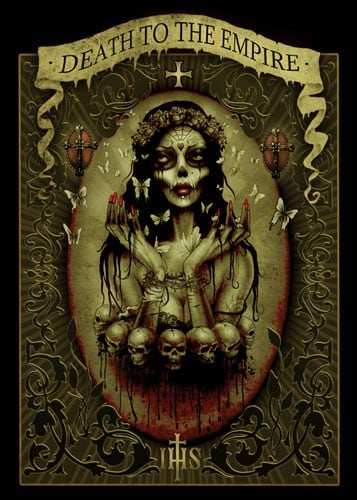 Black Market Art Company Death to the Empire Butterfly Print - Black Market Art Company - Flyclothing LLC