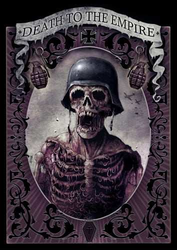 Black Market Art Company Death to the Empire Zombie Soldier Print - Black Market Art Company - Flyclothing LLC