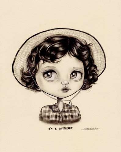 Black Market Art Company Debbie Print - Black Market Art Company - Flyclothing LLC