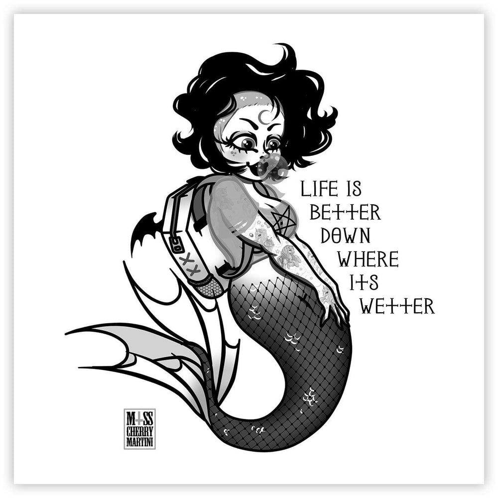 Black Market Art Company Dee Wetter Print - Black Market Art Company - Flyclothing LLC