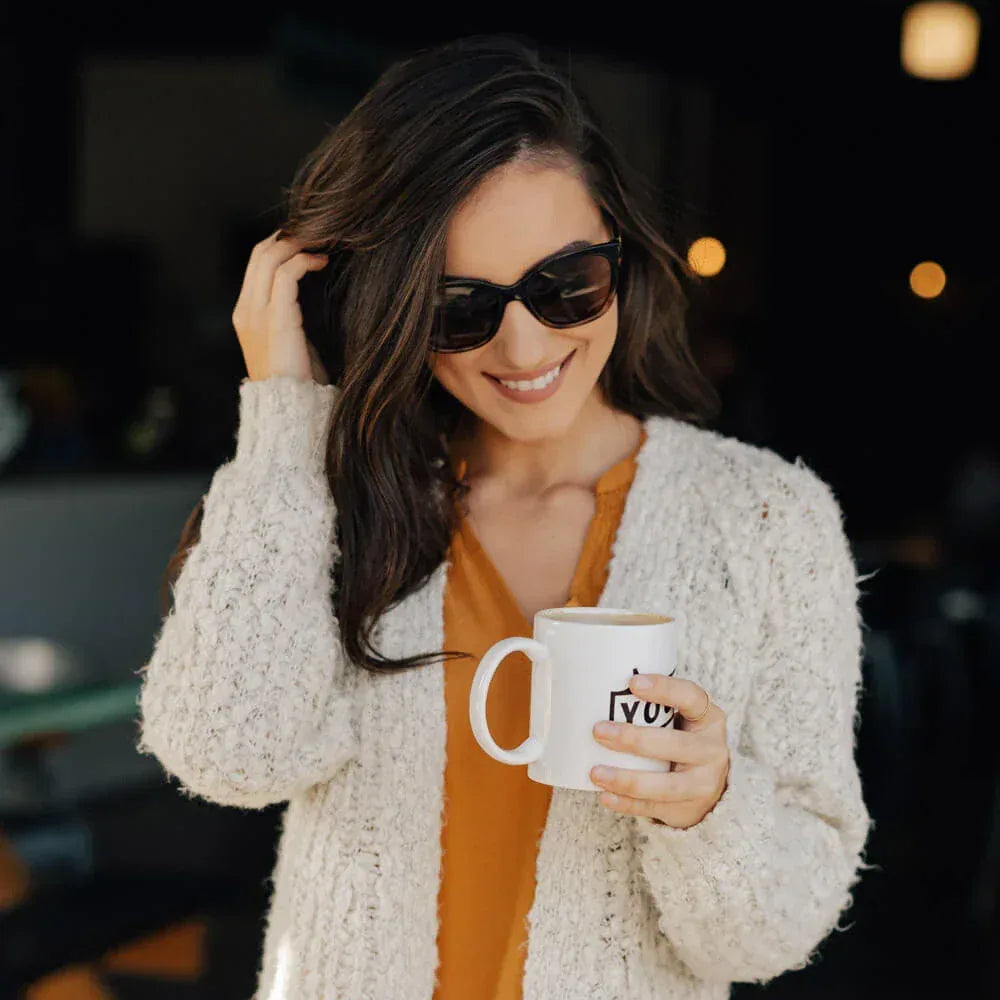 Glossy Black & Blonde Tortoise Shell Fade Deja Views - Knockaround - Flyclothing LLC