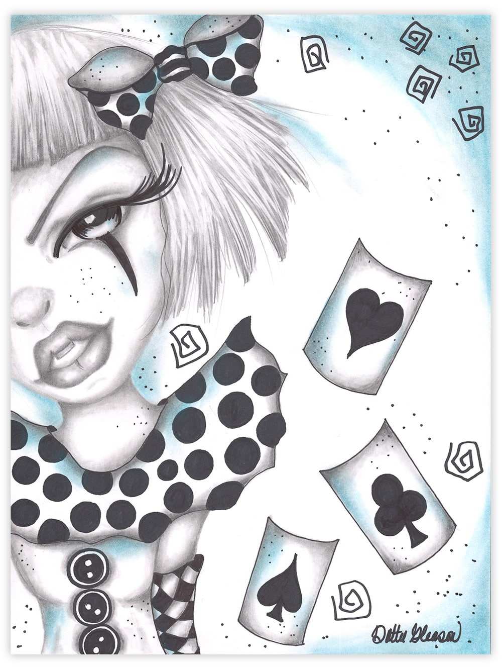 Black Market Art Company Delle Print - Black Market Art Company - Flyclothing LLC