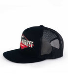 Black Market Art Company Diamond Trucker Hat Print - Black Market Art Company - Flyclothing LLC