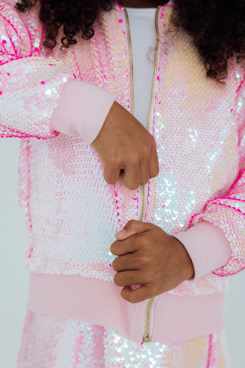 Diva Pink Flip Sequin Jacket - Mila & Rose ® - Flyclothing LLC