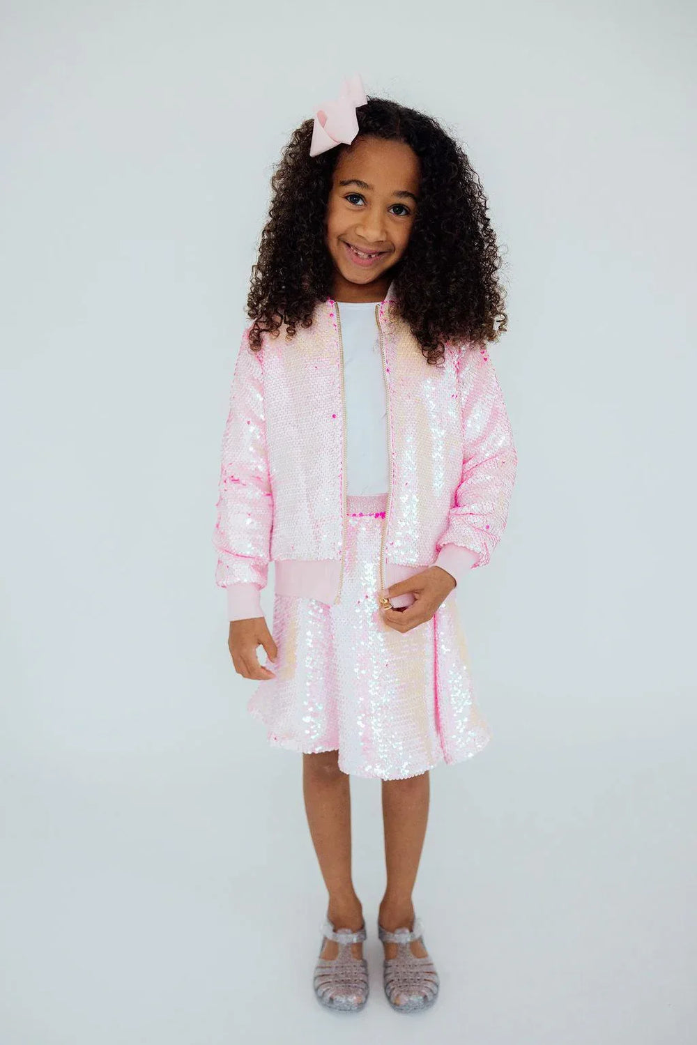 Diva Pink Flip Sequin Jacket - Mila & Rose ® - Flyclothing LLC