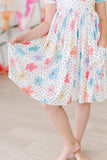 Dots & Daisies S/S Pocket Twirl Dress - Mila & Rose ® - Flyclothing LLC