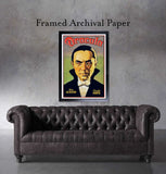 Black Market Art Company Dracula Movie Poster Print - Black Market Art Company - Flyclothing LLC