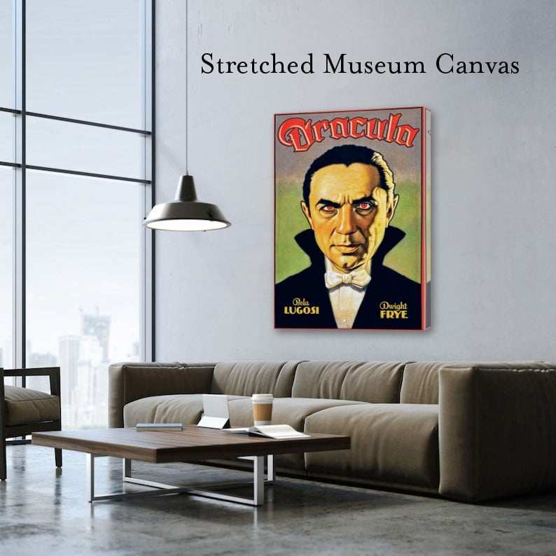Black Market Art Company Dracula Movie Poster Print - Black Market Art Company - Flyclothing LLC