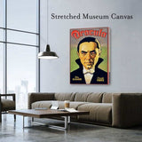 Black Market Art Company Dracula Movie Poster Print - Black Market Art Company - Flyclothing LLC