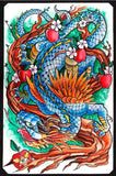 Black Market Art Company Dragon II Print - Black Market Art Company - Flyclothing LLC