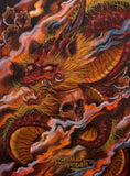 Black Market Art Company Dragons Descent Print - Black Market Art Company - Flyclothing LLC