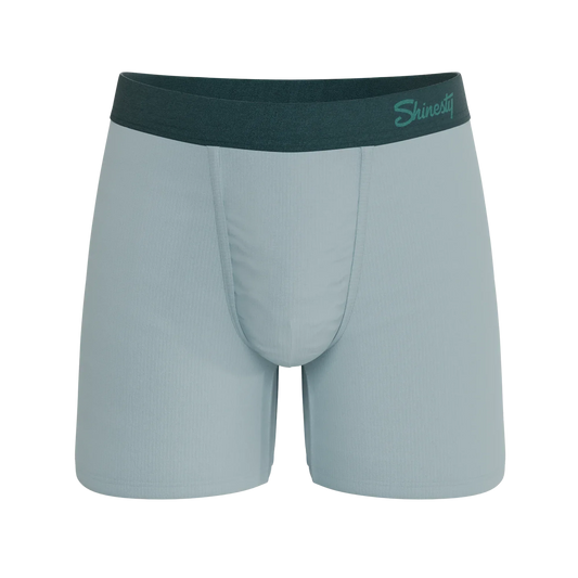 The Dry Ice | Muted Steel Blue Ball Hammock® Pouch Underwear - Shinesty - Flyclothing LLC