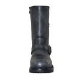 Dustborn - Mens Motorcycle Biker Leather Boots