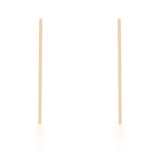 Carolee Gold Stainless Steel Line Drop Earrings - JGI - Flyclothing LLC