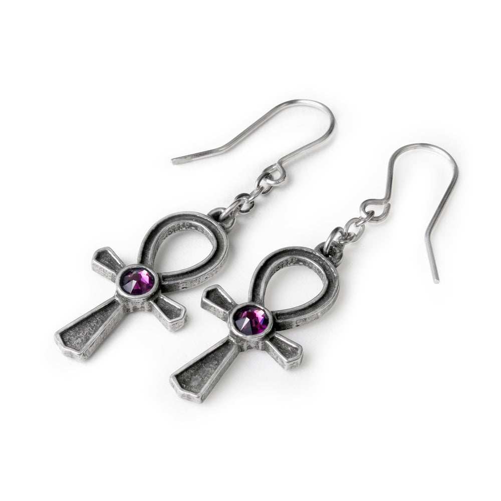 Alchemy Gothic Ankh Of Osiris Earrings - Alchemy Gothic - Flyclothing LLC