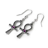 Alchemy Gothic Ankh Of Osiris Earrings - Alchemy Gothic - Flyclothing LLC
