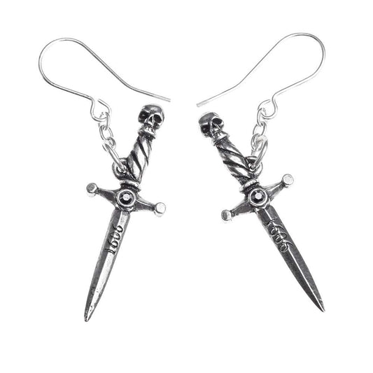 Alchemy Gothic Hand Of Macbeth Earrings - Alchemy Gothic - Flyclothing LLC