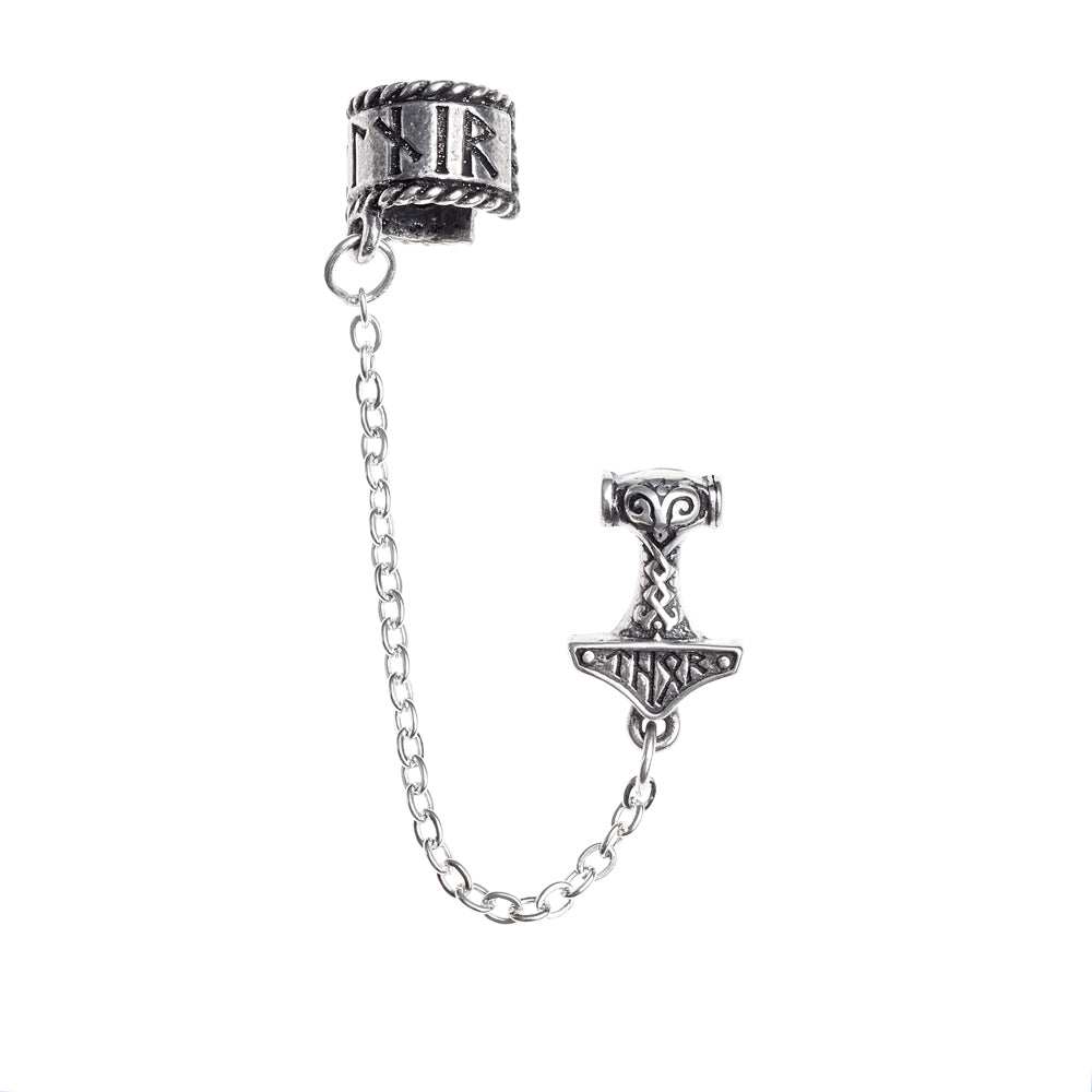 Alchemy Metal-Wear Thor Donner Earcuff - Alchemy Gothic - Flyclothing LLC